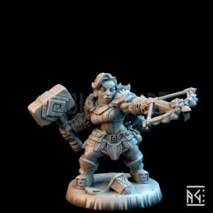 Dwarven Oathbreaker E Gun and Hammer