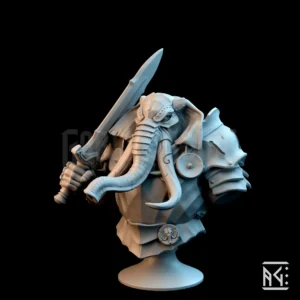 Ivory Sentinel Bust