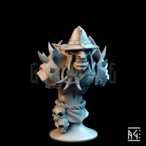 Faldorn Hobgoblin Helmet Bust