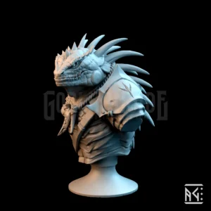 Lizardman of Falgor Bust