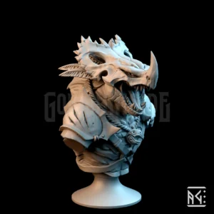 Lizardman of Falgor Helmet Bust