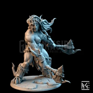 Ignivara the Devastator Fire Jotunn Princess