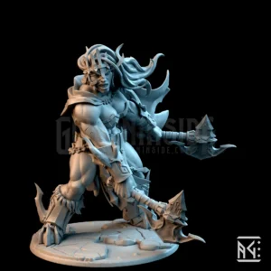 Ignivara the Devastator Fire Jotunn Princess Cape