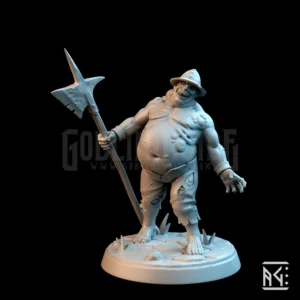 Bloated Zombie A Helmet