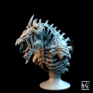 Kelth Akos Zombie Dragon Bust