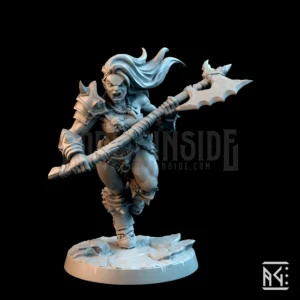 Orc Barbarian D Lady