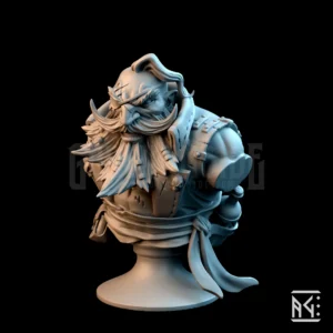 Brokk Bronzewind Bust