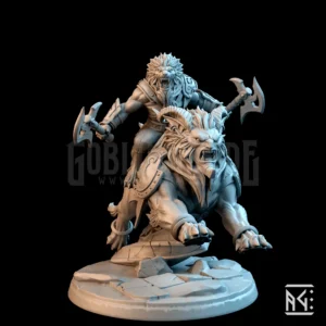 Shesep Ankh Sphinx Rider B Axe