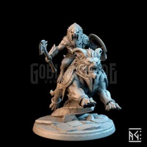 Shesep Ankh Sphinx Rider B Spear