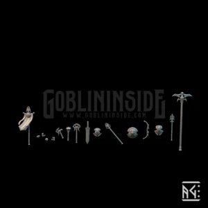 Solarmane Rakshakin Standalone Weapons and Hands