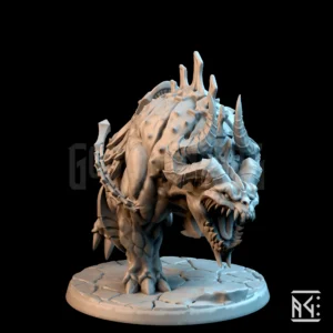 Infernal Warbeast Rider B Saddle