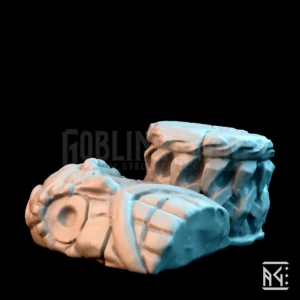 Dwarven Stone Idol Small Broken