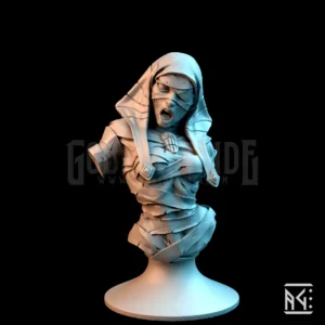 Iskama Mummified Priestess Bust