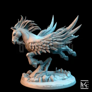 Tempest the Celestial Steed Pegasus Wild