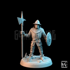 Townsfolk Peasant B Halberd
