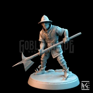 Townsfolk Peasant E Halberd