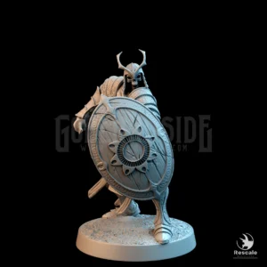 Oriental Skeleton Sword Shield Guard