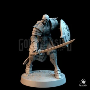 Oriental Skeleton Sword Shield Taunt