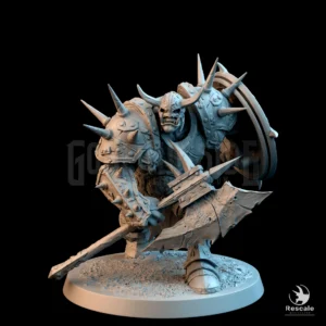 Brutal Orc Axe Shield Walk