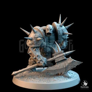 Brutal Orc Axe Stand Ready