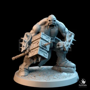 Brutal Orc Hammer Stand Ready