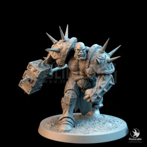 Brutal Orc Hammer Walk Ready
