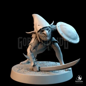 Goblin Sword Shield Stance