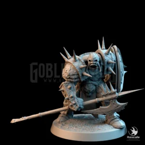 Infantry Orc Spear Shield Angry
