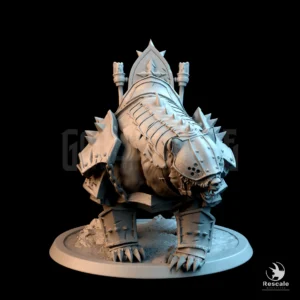 Templar Bear Hammer Stand Armor