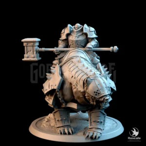 Templar Bear Hammer Stand Mount