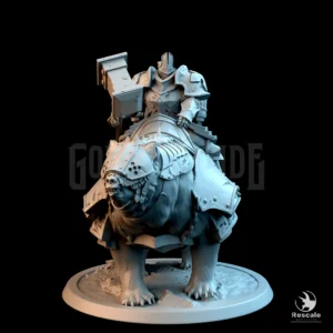 Templar Bear Soldier Watch Mount