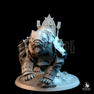 Templar Bear Sword Charge Armor