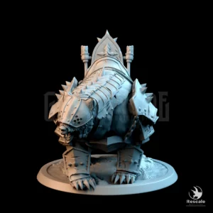 Templar Bear Sword Stand Armor