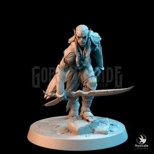 Dark Elf Sword Walk B