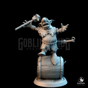 Goblin Monk A Barrel