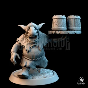 Goblin Monk A Server Drinks