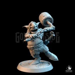 Goblin Monk B Attack Barrel