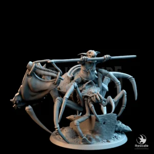 Goblin Spider Banner Mounted