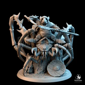 Goblin Spider Lancer Mounted