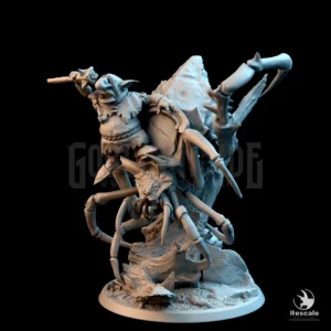 Goblin Spider Monk A Mounted