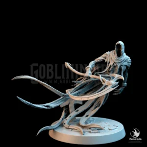 Death Ghost Moving Away Scythe