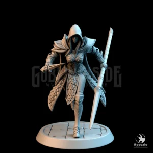 Elf Soldier Spear Dagger Charge
