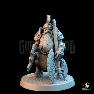 Dwarf Warrior Big Axe Stand B