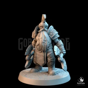 Dwarf Warrior Dual Axe Ready