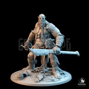 Giant Stonebreaker Spear Naked