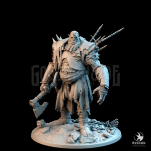 Giant Stonebreaker Stand Axe Armor