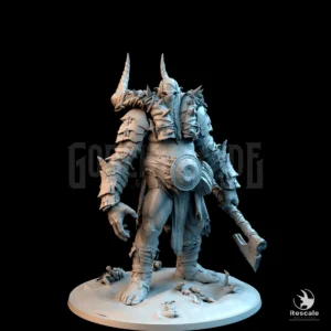 Giant Stonebreaker Stand Axe Masked