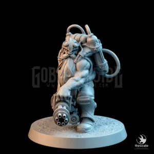 Steampunk Dwarf Gatling Shoot