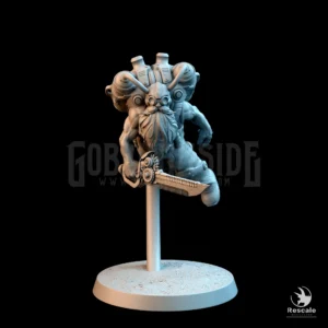 Steampunk Dwarf Sword Fly Forward