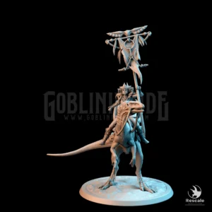Raptor Look Left Banner Standard